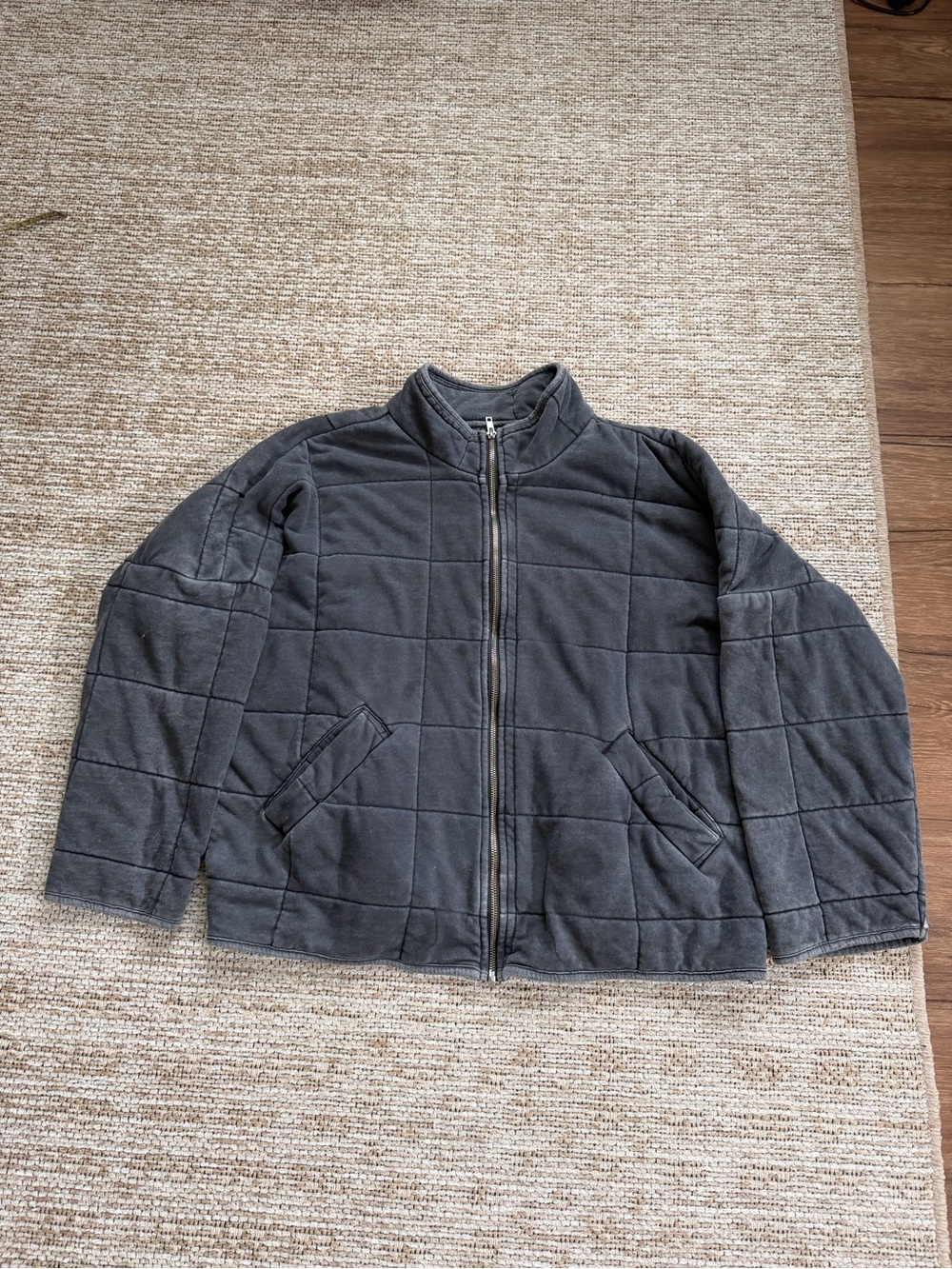 Forever 21 Heathered Dark Gray Hoodie